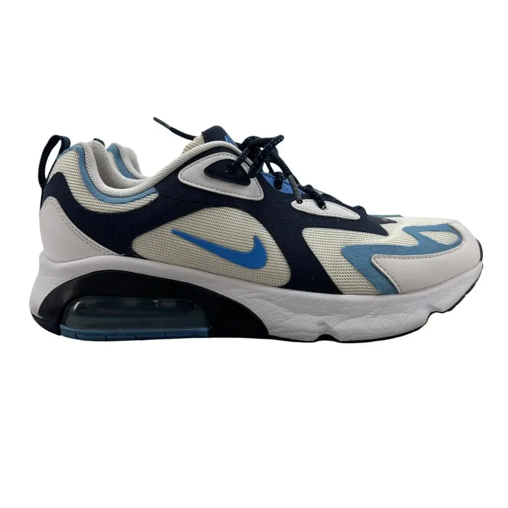 Nike Mens 10 Shoe Air Max 200 University Blue Midnight Navy Sneaker CT1262-103